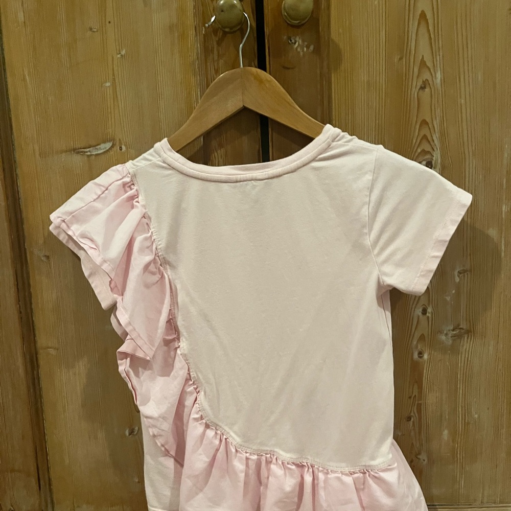 Habitual Light Pink Ruffle Tee - Picture 2 of 7